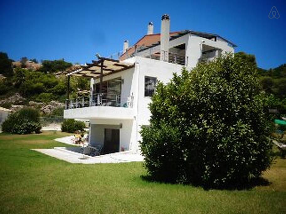 Marvelous House By The Sea Villa Limni Vouliagmenis Eksteriør bilde